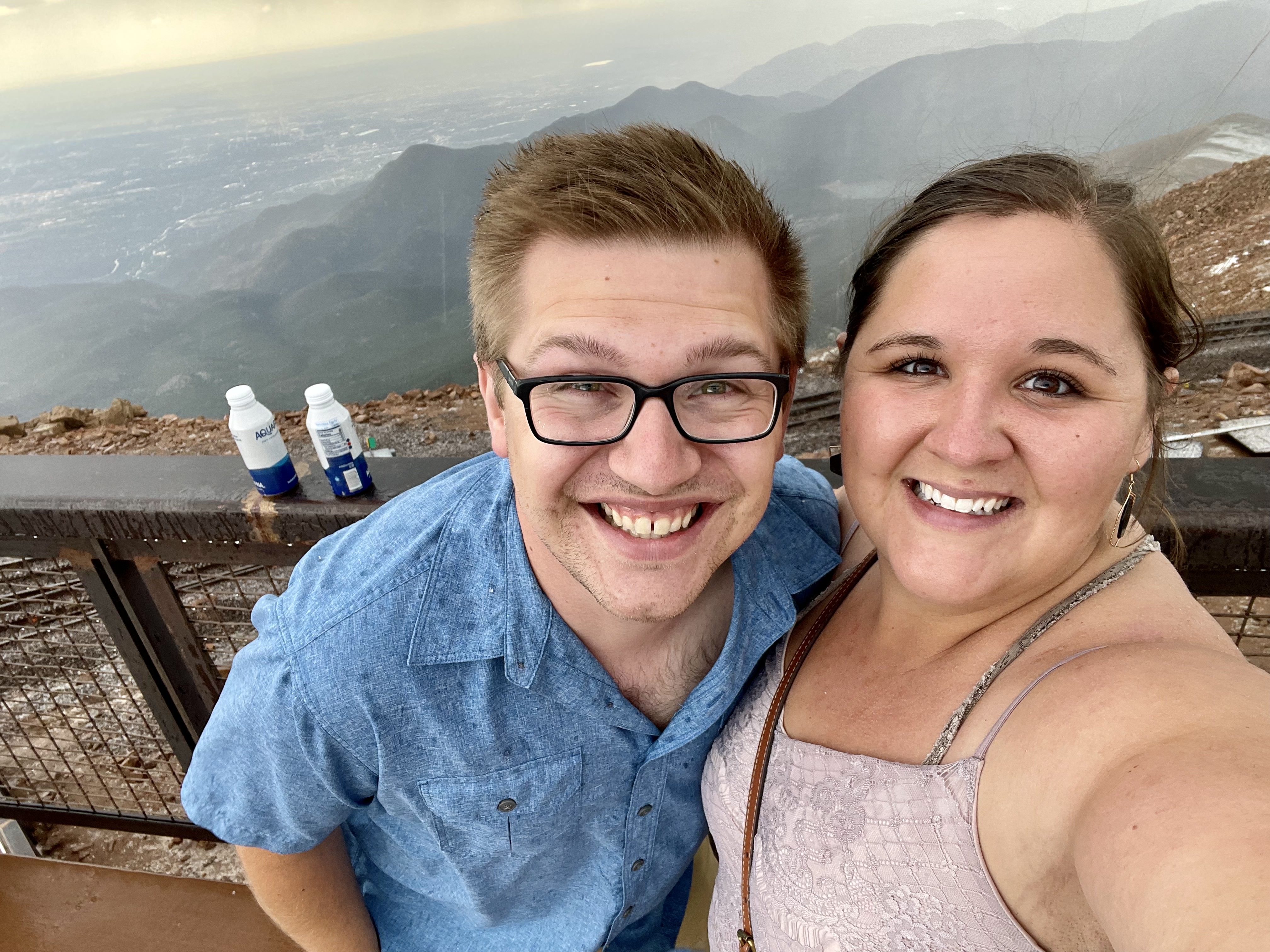 josh and amara at pikes peak